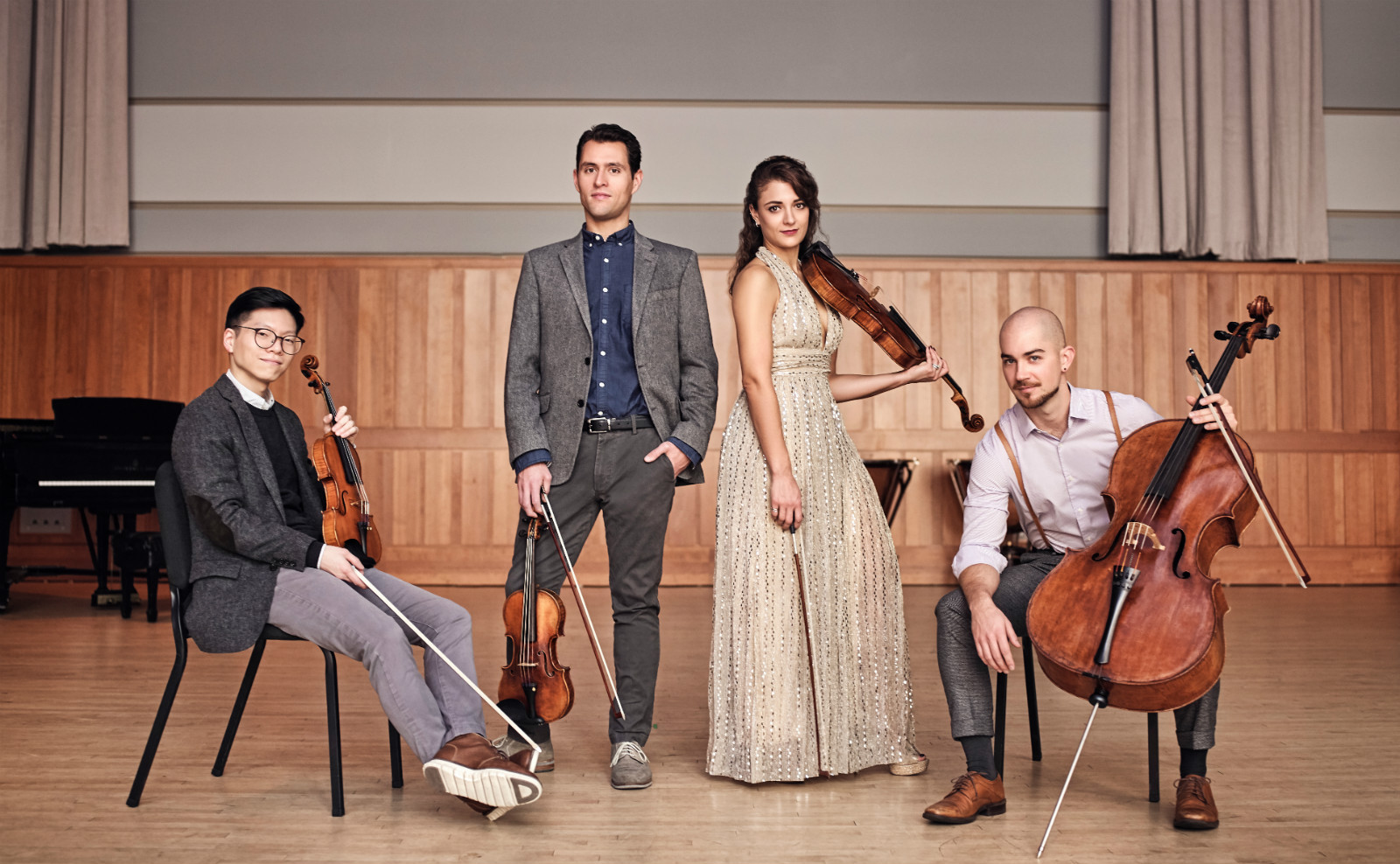 members of the Dover String Quartet